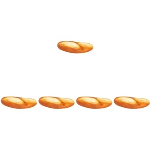 5pcs Simulation Bread Model Artificial Bread Decor Photography Fake Bread Table - Zdjęcie 1 z 12