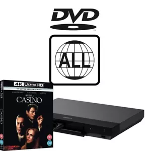 Sony Blu-ray Player UBP-X700 MultiRegion for DVD inc Casino 4K UHD - Picture 1 of 8