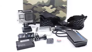 GoPro Hero 4 Silver Action Camera W/G Force Axis Sensor Pack+ accessories #41227 - Picture 1 of 15