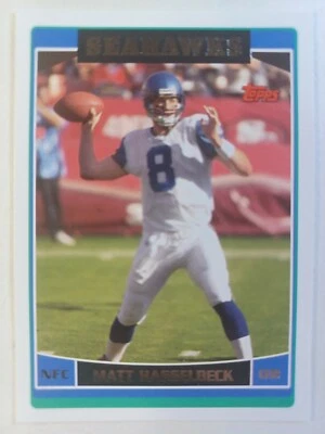 2006 Topps Football #213 Matt Hasselbeck - Image 1 of 3