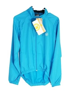 CANARI Women's Microlyte Shell Jacket Polyester Zipper XL Blue New W Tags - Picture 1 of 7