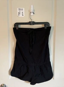 Ambiance Black Tube Top Shorts Romper junior’s size L - Picture 1 of 3