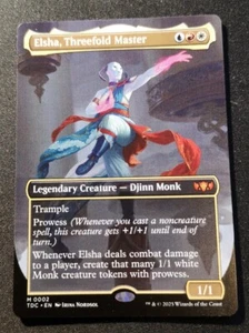Elsha, Threefold Master - Extended Art - TDC - MTG - EN - NM - 0002 - Picture 1 of 1
