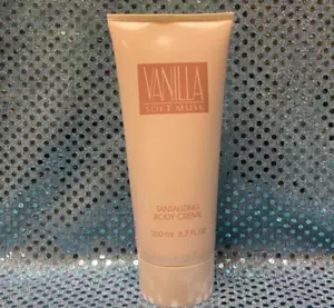 AVON VANILLA SOFT MUSK CREMA CORPO STUZZICANTE 6,7 oz, NOS - Foto 1 di 1