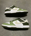 Nike Dunk Low Oil Green White Cargo Khaki Retro SB RARE FN6882-100 Size 11.5