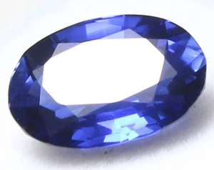 Natural Certified 5.40 Ct RARE Sri Lanka Blue Sapphire Unheated Loose Gemstone - Picture 1 of 6