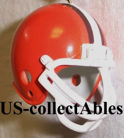 NFL CLEVELAND BROWNS Replica Football Helmet Keychain Sports Collectibles Gift Cover