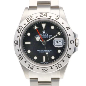 ROLEX Explorer 2 Watches 16570T Stainless Steel D number 2005 used - Picture 1 of 11