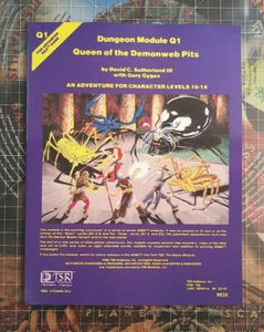Q1 Queen of the Demonweb Pits - Dungeons & Dragons - D&D - AD&D - Imagen 1 de 12