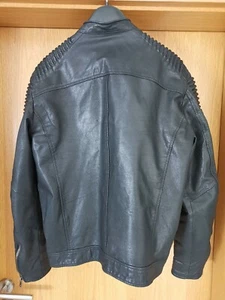 Jack & Jones Lederjacke schwarz Herren Größe M Jacke - Bild 1 von 6