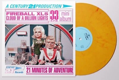 FIREBALL XL5 7" Barry Gray OST - Cloud Of A Billion Lights COLOURED VINYL Ltd Ed - Image 1 of 4