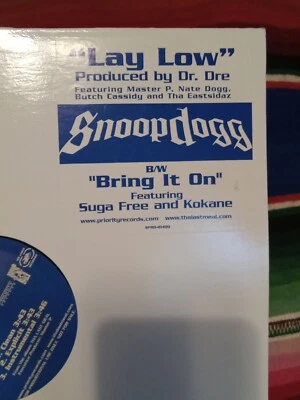 Snoop Dogg - lay low/bring it on 12"single nate dogg, master p, kokane  (657) - Image 1 of 4