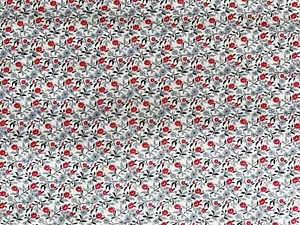Tela de algodón vintage de la década de 1930 colección de renacimiento de edredones floral por 1/2 yarda - Imagen 1 de 3
