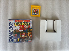 Game Boy Donkey Kong Land 3 Open Box With Game Vintage No Manual