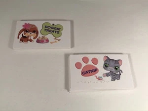 Monopoly 2007 Littlest Pet Shop Doggie Treat Cards and Catnip Cards Replacements - Picture 1 of 2