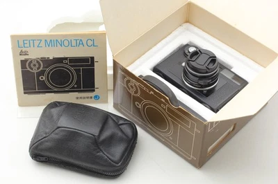 Leitz Minolta CL Film Camera M-ROKKOR 40mm f2 Lens [N MINT] Box, Tested OK JAPAN - Image 1 of 4