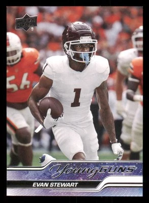 2024 Upper Deck Goodwin Champions Young Guns #YG47 Evan Stewart - Image 1 of 2
