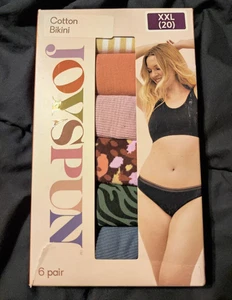 Mutandine intimo bikini donna cotone Joyspun 6 paia taglia XXL - Foto 1 di 3