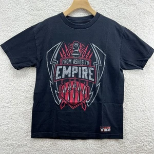 Roman Reigns Shirt Mens Medium Black WWE Wrestling from Ashes to Empire - Picture 1 of 8