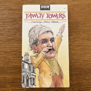 SEALED Fawlty Towers VHS TAPE (Hotel Inspection, Germans, & Class, John Cleese) - Picture 1 of 6