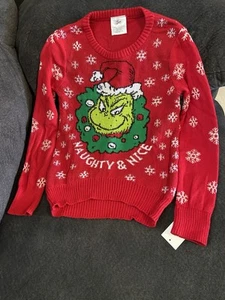 Girl Grinch Dr Seuss Sweater - Picture 1 of 3