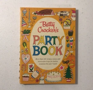 Betty Crocker's Party Book 1960 Holiday/Special Occasions 1st EDITION 1st PRINT - Foto 1 di 11