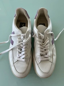 veja V-10 sneakers, White & Orchid, Size EUR 40 - Picture 1 of 5
