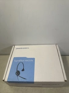 PLANTRONICS SupraPlus HW251N Black Headband Headset - Zdjęcie 1 z 3