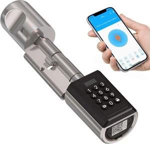 Cerradura de puerta electrónica Welock puerta delantera con código de pasador, puerta electrónica impermeable - Imagen 1 de 3