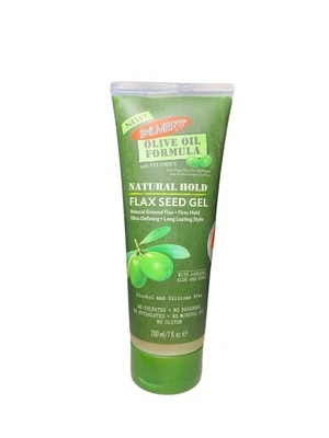Fórmula de aceite de oliva Palmers gel de semillas de lino de retención natural 7 oz retención firme sin alcohol Foto 1 de 2