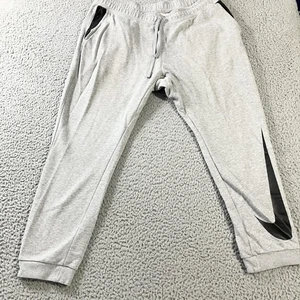Nike Joggers Para Hombres 2XL Gris Polar Swoosh Puños Cordón Cremallera Bolsillo 831816-063 - Imagen 1 de 9