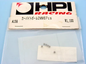 Vintage HPI A156 Carbide 2mm Thrust Diff Balls for RS4 PRO Nitro with A905 NEW ! - Picture 1 of 2