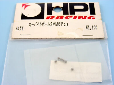 Bolas diferenciales de empuje de 2 mm de carburo HPI A156 de colección para RS4 PRO Nitro con A905 ¡NUEVAS! Foto 1 de 2