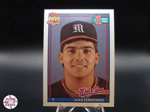 1991 Topps 40th Anniversary #1 Draft Pick #278 Alex Fernandez RC MINT - Picture 1 of 2