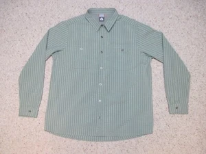 Nike ACG Herren XL Extra Large Button Up Outdoor Angeln Karo Belüftet Hemd Grün - Bild 1 von 10