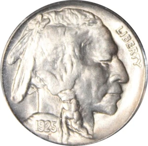 1925 MS65 Buffalo Nickle, PCGS 60190674 - Picture 1 of 4
