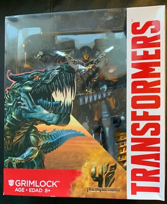 TRANSFORMERS 4 MOVIE AOE AGE OF EXTINCTION LEADER GRIMLOCK HASBRO NEW SEALED - Image 1 of 4