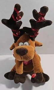 **Vintage DAN DEE ANIMATED SINGING REINDEER JINGLE BELLS - Picture 1 of 7