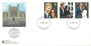 BERMUDA BRITISH COMMONWEALTH FDC COVER ROYAL WEDDING  LOT (BCL 238) - Picture 1 of 1