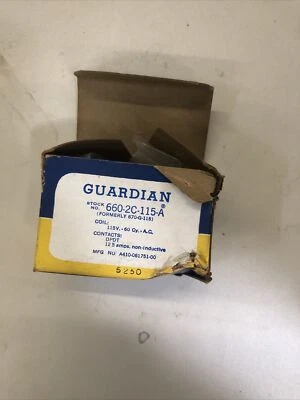 GUARDIAN ELECTRIC 660-2C-115-A - NEW OPEN BOX - Image 1 of 4