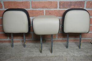 2022 FORD ESCAPE REAR 2ND SECOND ROW LEFT RIGHT CENTER SEAT HEADREST SET OEM
