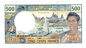 2000 French Pacific Territories  Francs P1e Banknote UNC - Picture 1 of 2