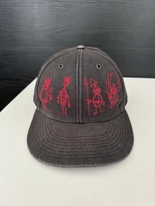 Vintage 2009 Nike Sb Lance Mountain Hat - RARE - Black Faded Distressed Unsound - Picture 1 of 8