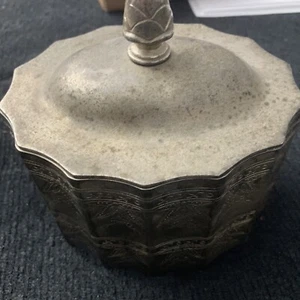 Joyero caja galletas plateros Paul Revere Museum Re-Creations - Imagen 1 de 6