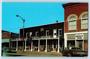 c1950er Hays House Cafe & Restaurant Gebäude Council Grove Kansas KS Postkarte - Bild 1 von 2