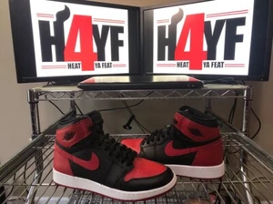 Air Jordan 1 Retro OG 2018 High Bred GS niños talla 6,5 - Imagen 1 de 1