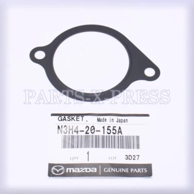 NUEVO GENUINO OEM MAZDA RX-8 2004-11 JUNTA NEGRA SELLO VÁLVULA OBTURADOR N3H4-20-155A Foto 1 de 4