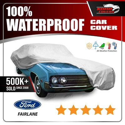 Cubierta de coche Ford Fairlane 6 capas impermeable 1964 1965 1966 1967 1968 1969 1970 Foto 1 de 4