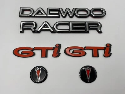 Daewoo Racer GTi emblems x 6 pieces - Image 1 of 4