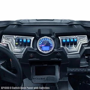 Polaris RZR XP1000 900S Chrome Dash Panel Performance Upgrade Switches+Warranty - Bild 1 von 9